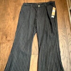 Ralph Lauren Jeans Pinstripe Size 14